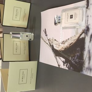 Jo Malone 5-Piece Sample Set, sage&salt, pear&freesia, honeysuckle&davana, birch